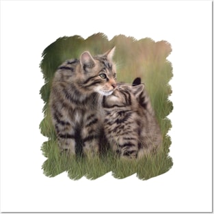 Scottish Wildcats Painting Posters and Art